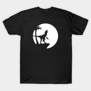 Raptor Moon - Feathered T-Shirt